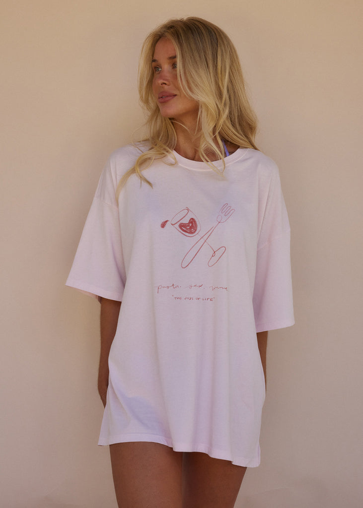 PASTA SEX WINE TEE