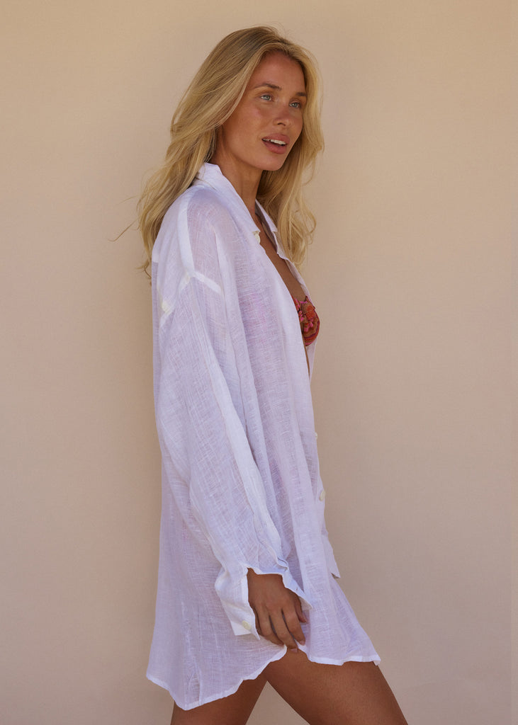 TULUM COVER UP - WHITE