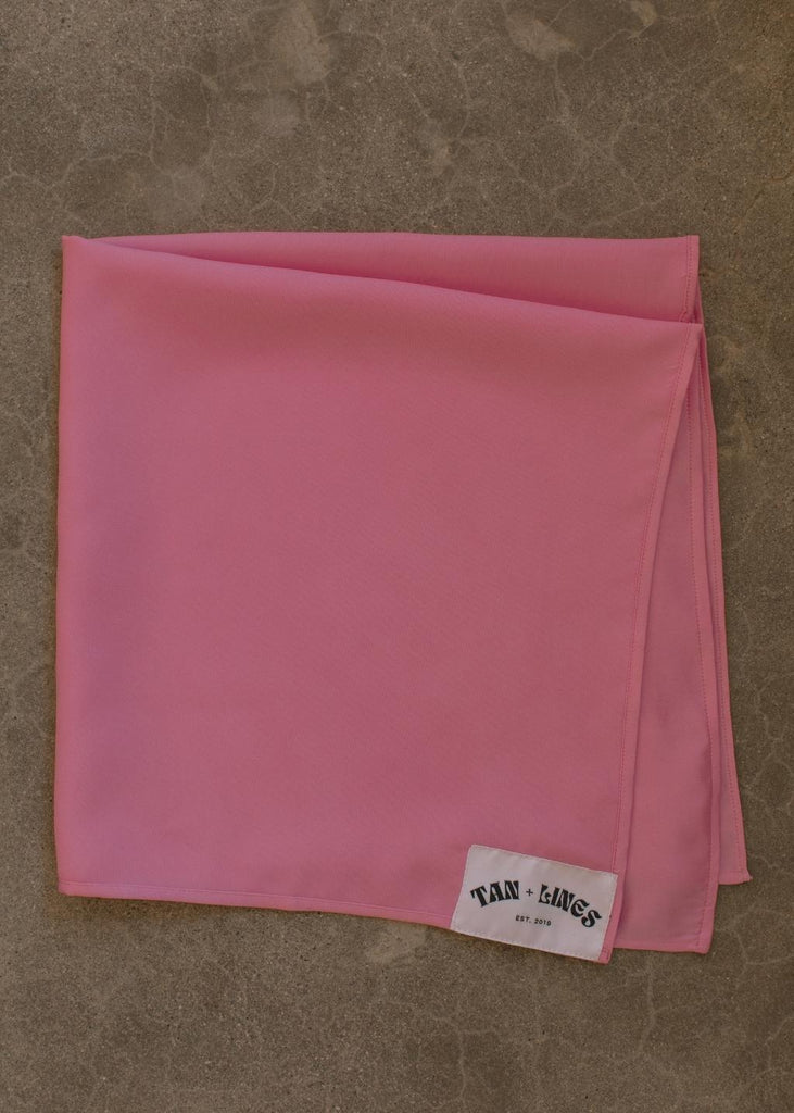 HEADSCARF - SUNSET - TAN + LINES by Sivan Ayla